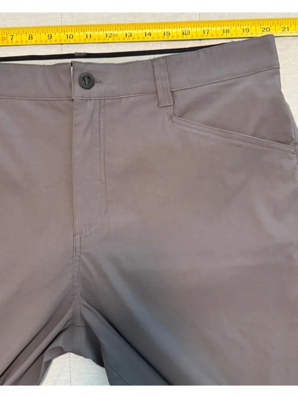 Orvis Trek Pant Mens 40x30 Forged Iron Eco Water-Repellent Stretch Nylon Spandex